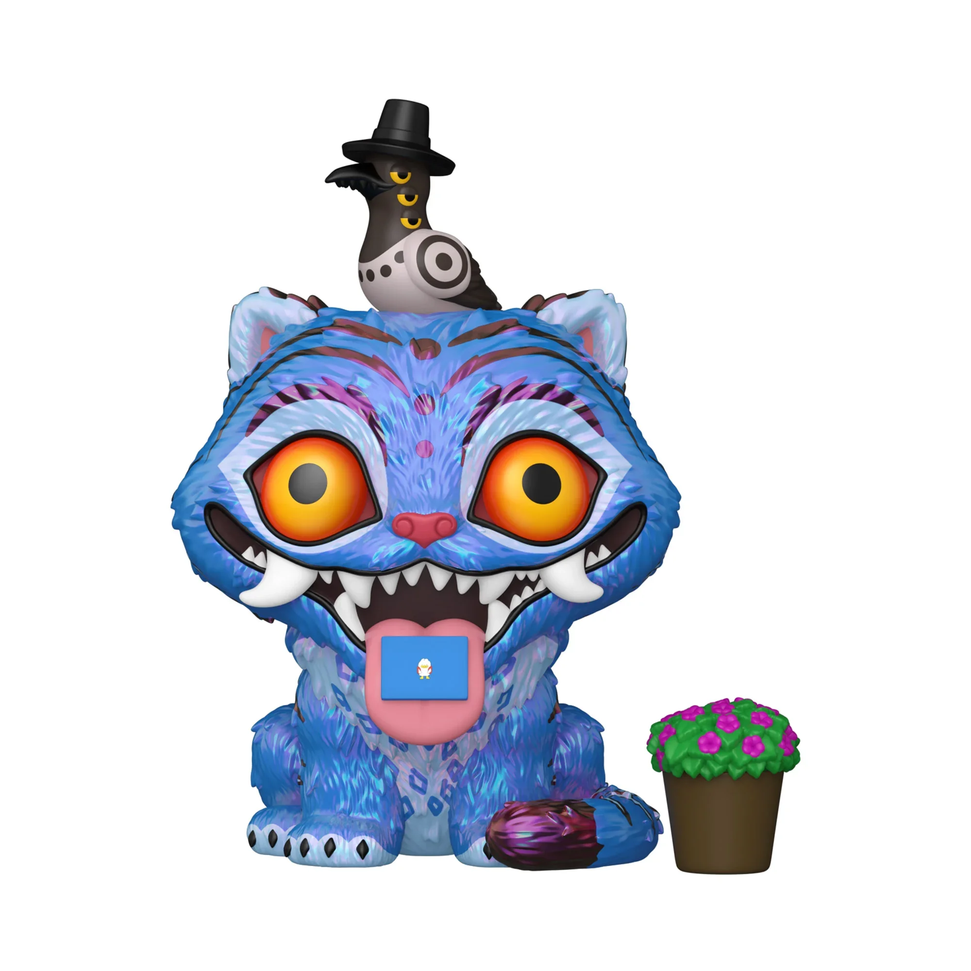 KPop Demon Hunters POP! Animation Vinyl Figure Tiger w/Bird 9 cm